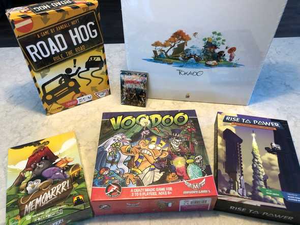 Free games from BGG.CON 2018
